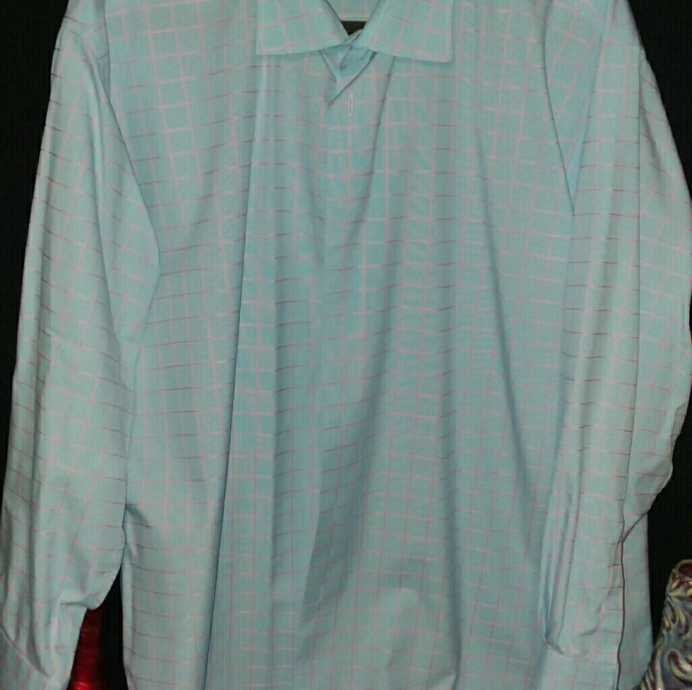 EGARA Men's, Sz 17 1/2” - 32/33”, Egyptian Cotton